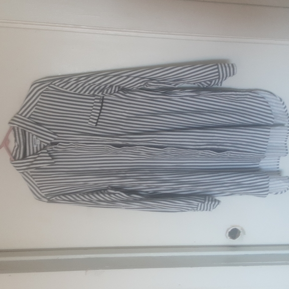 Dkny Other - DKNY Soft Flannel Winter Shirt Waist Nightgown Sz 2X